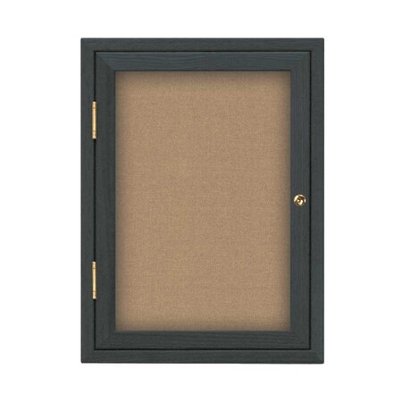 United Visual Products Sliding Glass Door Radius Letterboard, 72"x48", Bronze/Burgundy Vinyl UV9023ACS-BRONZE-BURGUNVL